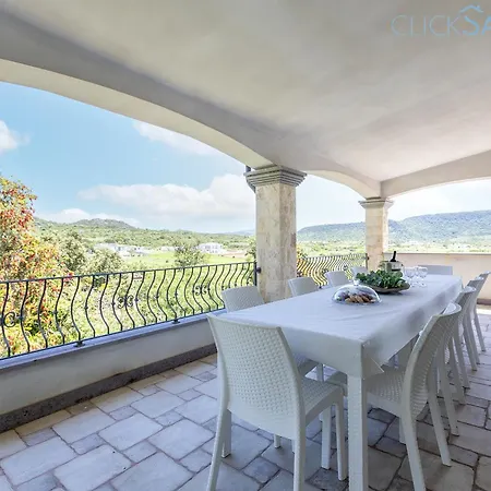 Janas Luxury Surrounded By Large Park, Swimming Pool, Parking And Wifi Villa Alghero